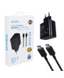 WEKO WK-26523 S11-C 25 WATT SİYAH ŞARJ BAŞLIK ADAPTÖRÜ + TYPE-C TO TYPE-C KABLO