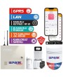 OPAX-2747+BGR-09+AKÜ GPRS&LAN ALARM PANELİ BGR-09 KABLOSUZ SİRENLİ FULL SET