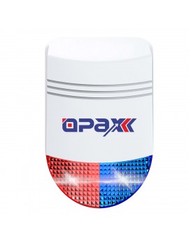 OPAX-2646+BGR-09+ AKÜ GPRS ALARM PANELİ & BGR-09 KABLOSUZ SİRENLİ FULL SET