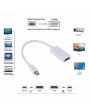 Mini Displayport to HDMI Dönüştürücü Adaptör Beyaz